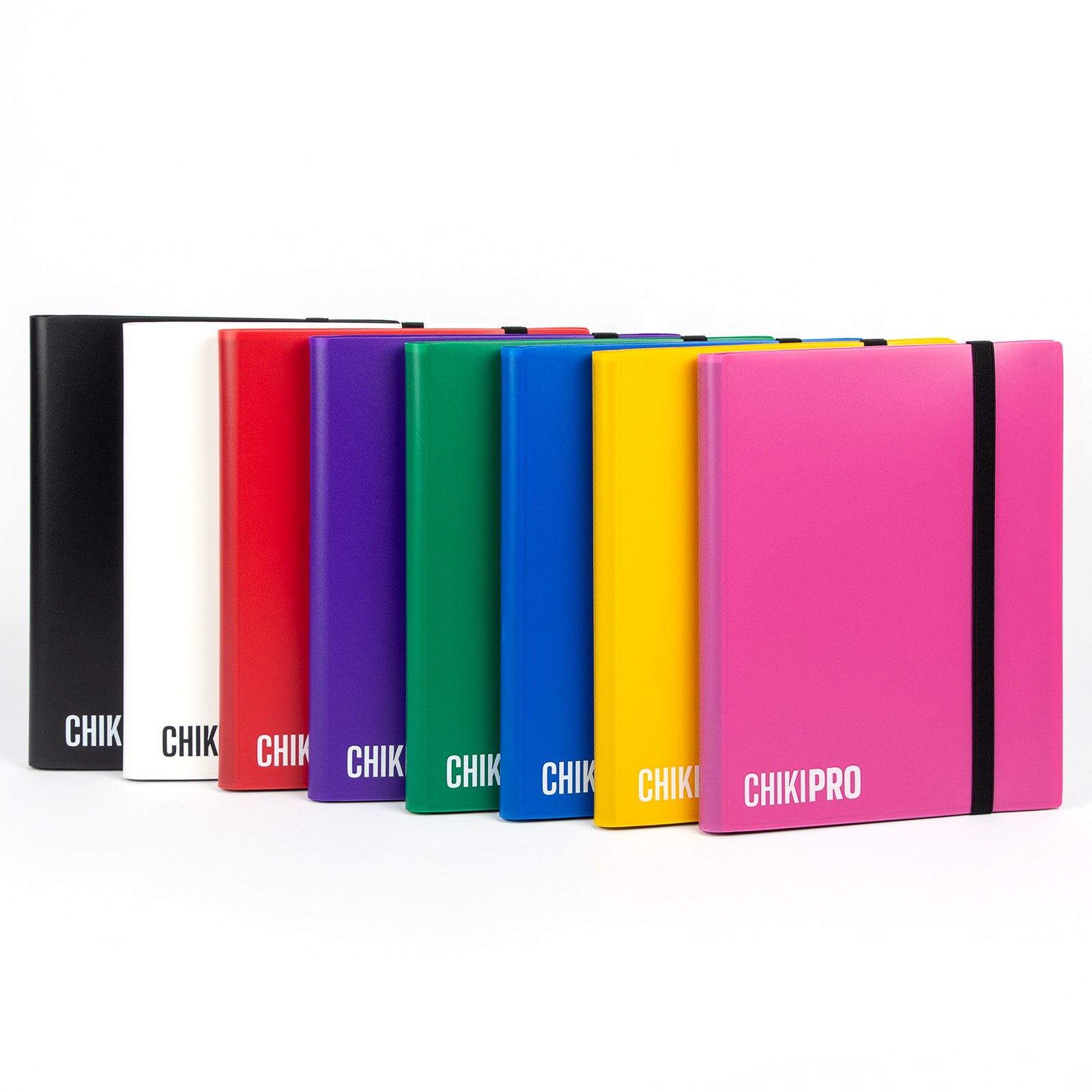 9 Pocket Elastic Binder full color collection